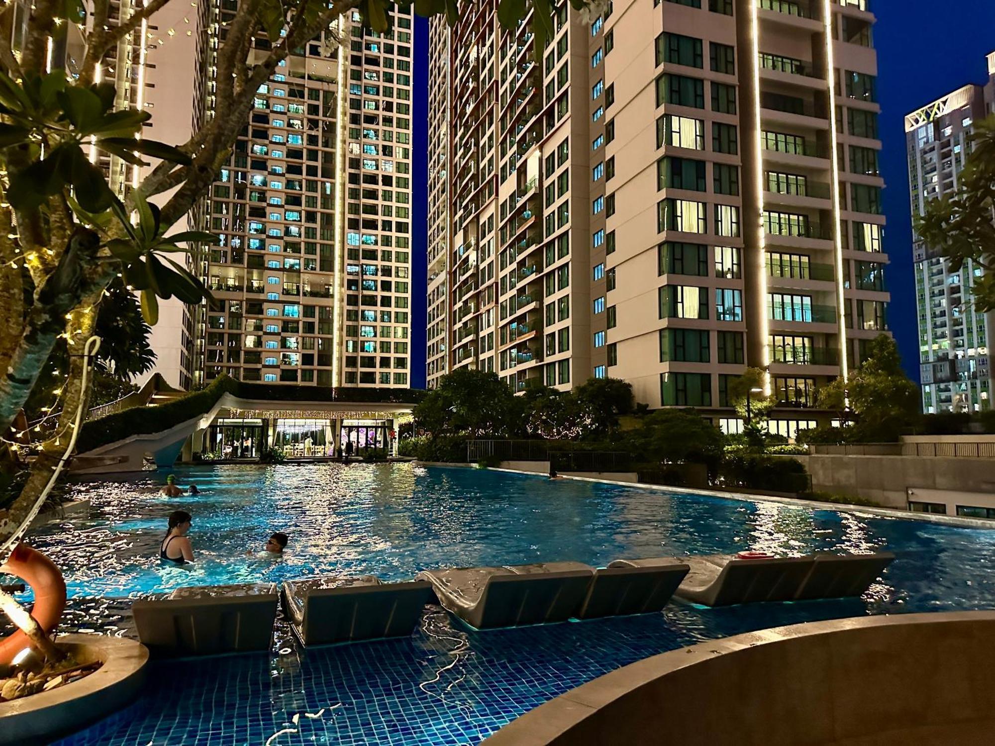 Feliz Luxurry Duplex Apartment Saigon 호치민 외부 사진