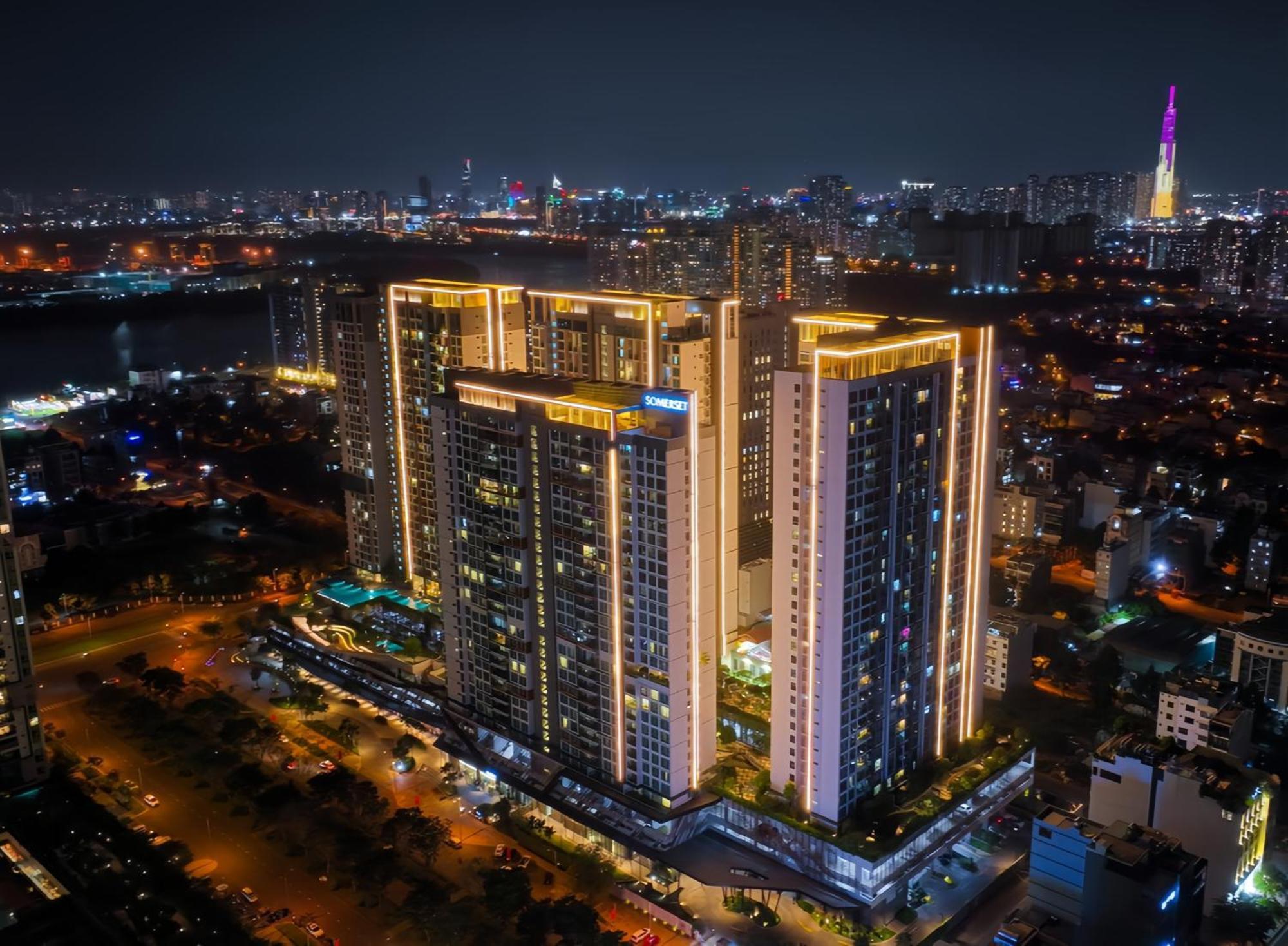 Feliz Luxurry Duplex Apartment Saigon 호치민 외부 사진